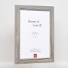 Effect Cadre photo en bois massif 2240 gris 13x18 cm verre normal