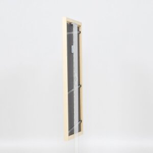 Cadre en bois Effect Profil 89 blanc 14,8x21 cm verre antireflet
