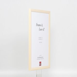 Cadre en bois Effect Profil 89 blanc 14,8x21 cm verre antireflet