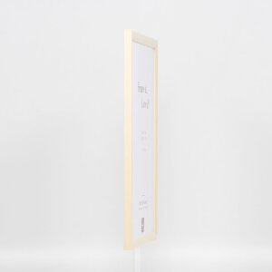 Cadre en bois Effect Profil 89 blanc 14,8x21 cm verre antireflet