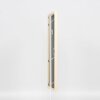 Cadre en bois Effect Profil 89 blanc 14,8x21 cm verre antireflet