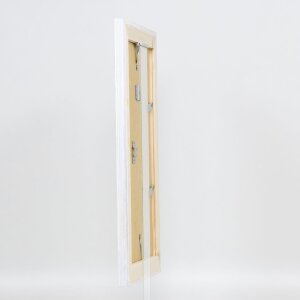 Effect Cadre photo en bois massif 2240 blanc 15x20 cm verre acrylique