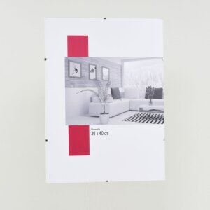 Porte-photos sans cadre 18x24 cm verre normal