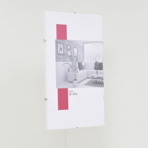 Porte-photos sans cadre 18x24 cm verre normal