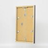 Cadre en bois Top Cube 18x24 cm platine verre antireflet