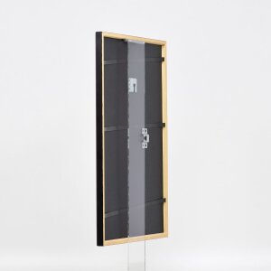 Cadre en bois Effect Profil 23 brun noisette 18x27 cm verre clair