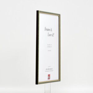 Effect cadre en bois profil 23 vert 18x27 cm verre clair
