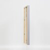Cadre en bois Effect Profil 35 gris clair 18x27 cm verre normal + entretoise