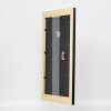 Cadre Effect en bois massif Profil 30 noir 18x27 cm verre antireflet