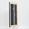 Cadre Effect en bois massif Profil 30 noir 18x27 cm verre antireflet