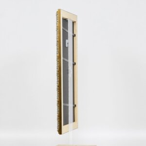 Effect cadre en bois profil 94 or 18x27 cm verre antireflet
