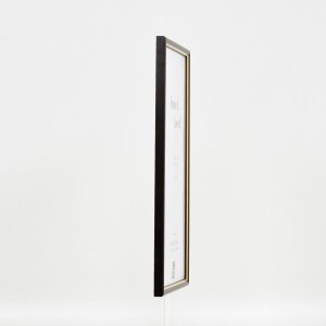 Cadre en bois Effect Profil 23 brun noisette 18x27 cm verre musée