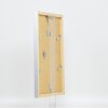 Cadre en bois Top Cube 18x32 cm argent verre normal