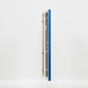 Effect cadre en bois Profil 89 bleu 18x32 cm verre normal