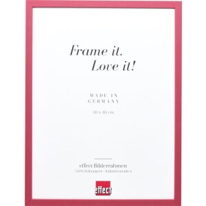 Cadre en bois Effect Profil 35 rouge 18x32 cm verre...