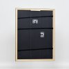 Cadre en bois Effect Profil 2070 Verre antireflet 18x32 cm or