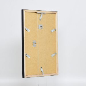Cadre en bois Effect Profil 2070 Verre antireflet 18x32 cm noir