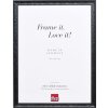 Cadre en bois Effect Profil 2070 Verre antireflet 18x32 cm noir