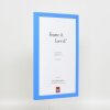 Cadre en bois Top Cube 20x20 cm bleu verre normal