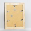 Effect cadre en bois massif profil 28 or 20x20 cm verre musée