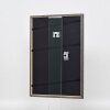 Cadre Effect en bois massif Profil 25 gris 20x25 cm verre antireflet
