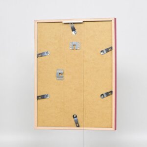 Cadre en bois Effect Profil 35 rouge 20x25 cm verre normal + entretoise