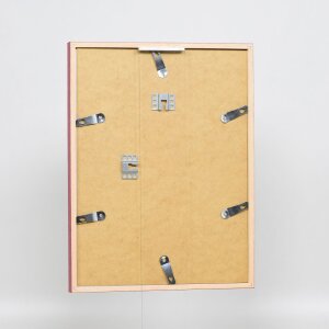 Cadre en bois Effect Profil 35 rouge 20x25 cm verre normal + entretoise