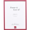 Cadre en bois Effect Profil 35 rouge 20x25 cm verre normal + entretoise