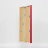 Cadre en bois Effect Profil 35 rouge 20x25 cm verre normal + entretoise