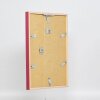 Cadre en bois Effect Profil 35 rouge 20x25 cm verre normal + entretoise