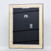 Effect cadre en bois profil 95 noir 20x25 cm verre normal