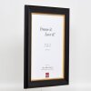 Effect cadre en bois profil 95 noir 20x25 cm verre normal