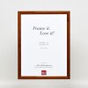 Effect cadre en bois Profil 89 brun foncé 20x28 cm verre normal