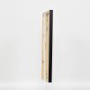 Cadre en bois Effect Profil 33 noir 20x28 cm verre antireflet