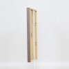 Cadre en bois Effect Profil 35 brun 20x28 cm verre normal + entretoise