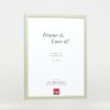 Cadre en bois Effect Profil 35 vert 20x30 cm Verre antireflet