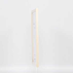 Effect cadre en bois Profil 89 blanc 21x28 cm verre normal