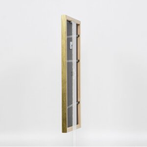Effect cadre en bois profil 2070 verre normal 21x28 cm or