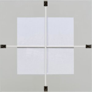 Porte-photos double verre 21x30 cm verre normal