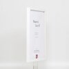 Cadre en bois Effect Profil 35 blanc 21x29,7 cm verre normal + entretoise