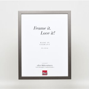 Cadre en bois Top Cube 21x29,7 cm platine verre musée