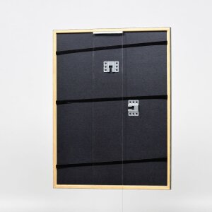 Cadre en bois Effect Profil 23 brun noisette 23x70 cm verre clair