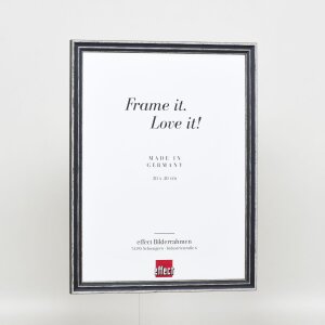 Effect cadre en bois profil 38 gris 23x70 cm verre normal