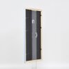 Effect cadre en bois Profil 32 bleu 23x70 cm verre normal