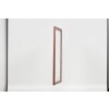 Cadre en bois Effect Profil 38 brun 23x70 cm verre antireflet