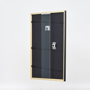 Cadre en bois Effect Profil 23 vert 23x70 cm Verre antireflet