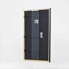 Cadre en bois Effect Profil 23 vert 23x70 cm Verre antireflet