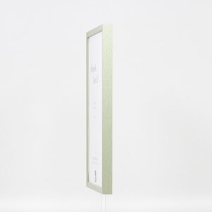 Cadre en bois Effect Profil 35 vert 25x30 cm Verre antireflet