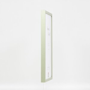 Cadre en bois Effect Profil 35 vert 25x30 cm Verre antireflet