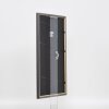 Cadre Effect en bois massif Profil 25 brun noisette 25x30 cm verre antireflet